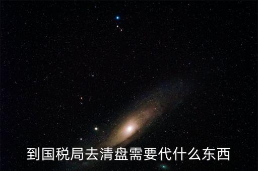 注銷稅控盤需帶什么東西，到國稅局去清盤需要代什么東西