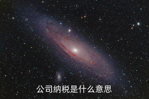 企業(yè)納稅是指什么，企業(yè)交稅是什么意思