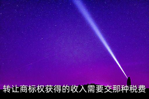 轉(zhuǎn)讓商譽(yù)交什么稅，轉(zhuǎn)讓商標(biāo)權(quán)應(yīng)交甚么稅