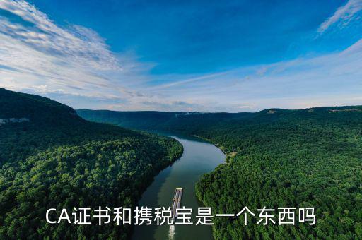 稅務(wù)ca是什么東西，去地稅簽三方協(xié)議需要以下東西第四個(gè)CA是什么意思啊