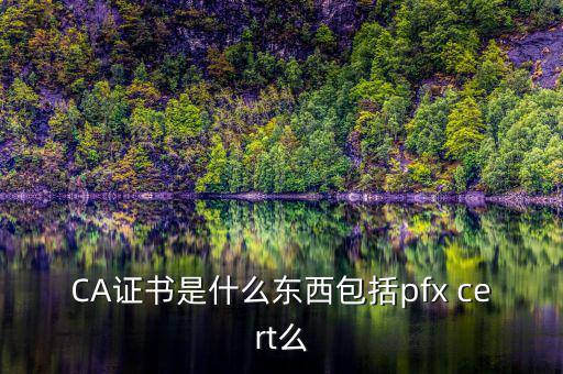什么叫ca證書(shū)，什么事CA證書(shū)