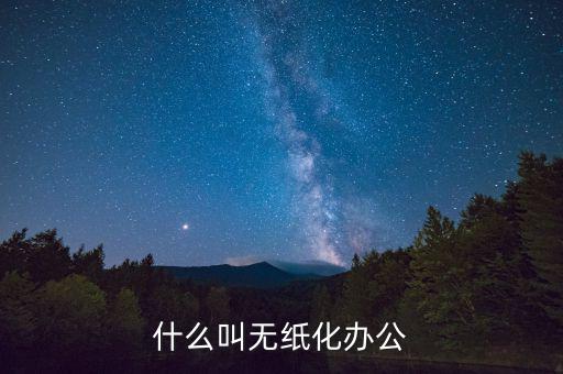 山東國稅局無紙化辦公是什么，無紙化辦公具體指什么