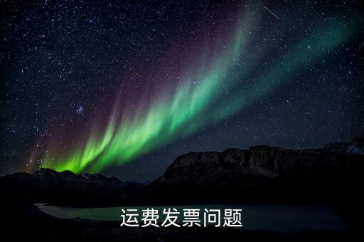 運輸稅票什么樣子，運輸稅票的問題