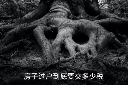 房產(chǎn)過戶要交什么稅，法院判房子過戶需要繳納哪些稅費(fèi)