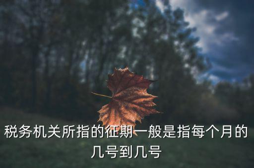 什么時(shí)候可以建立征期，北京國稅網(wǎng)上申報(bào)系統(tǒng)是不是只能在每個(gè)月初才可以新建征期呢我