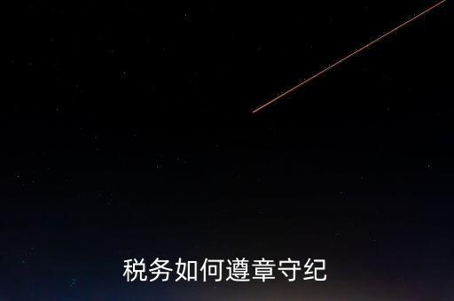 稅務(wù)守紀(jì)律是什么意思，呵呵 什么叫做守紀(jì)律