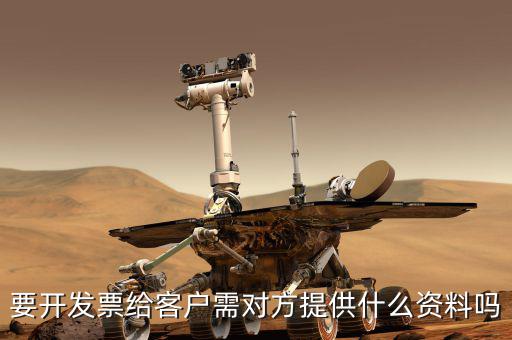 開票要什么資料嗎，開發(fā)票需要什么東西嗎