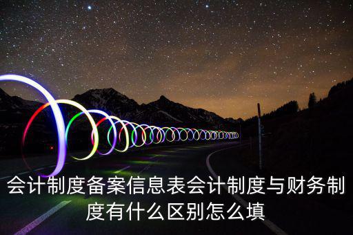 什么是財(cái)務(wù)制度備案，財(cái)務(wù)會(huì)計(jì)制度及核算軟件備案報(bào)告書怎么填寫