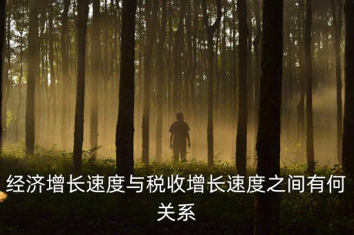 稅收增速是什么，經(jīng)濟(jì)增長速度與稅收增長速度之間有何關(guān)系