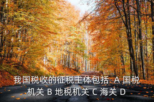 征收稅收的主體是什么，我國稅收的征稅主體包括  A 國稅機關(guān) B 地稅機關(guān) C 海關(guān) D
