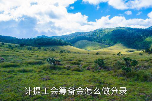 工會籌備金是什么科目，工會籌備金屬于什么會計科目