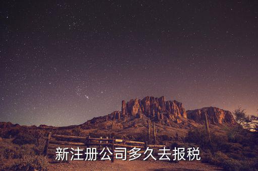 新辦企業(yè)什么時(shí)候申報(bào)個(gè)稅，新注冊(cè)公司多久去報(bào)稅