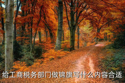 給稅務(wù)送錦旗 寫什么話好，贈稅務(wù)局錦旗用語