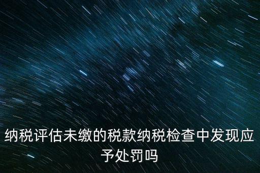 納稅評(píng)定稅款是什么，國(guó)稅作日常評(píng)估稅款繳滯納金比例是多少