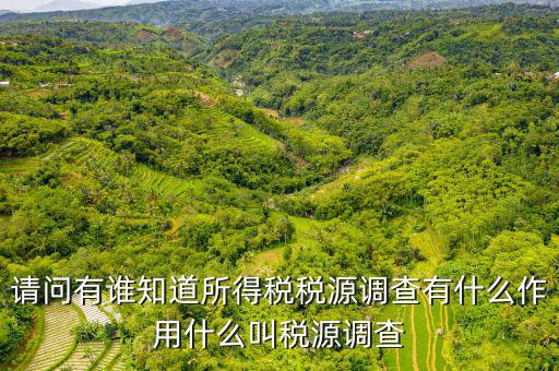 稅收調(diào)查有什么用，登錄用戶無權(quán)訪問任務(wù)2015年度全國稅收調(diào)查是什么意思