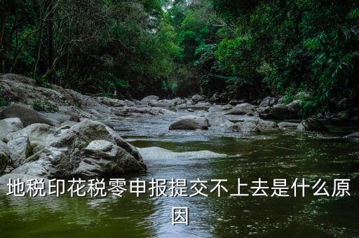 印花稅申報(bào)異常是什么原因，地稅印花稅零申報(bào)提交不上去是什么原因