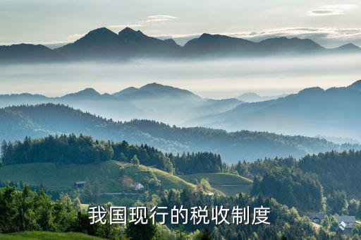 中國的稅收制度是什么，中國的稅收制度是什么
