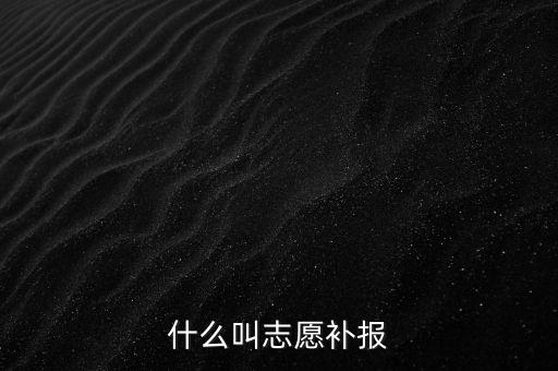 什么叫補(bǔ)申報，什么叫補(bǔ)充申報
