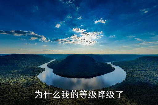 納稅等級為什么會降級，為什么會降級