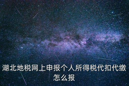 湖北地稅如何網(wǎng)上申報(bào)，湖北省地稅新的報(bào)稅系統(tǒng)里核定的公司稅種在申報(bào)表里面沒有看