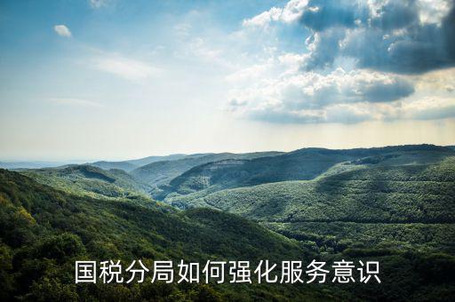 稅務(wù)部門如何做好禮儀服務(wù)，國稅分局如何強化服務(wù)意識