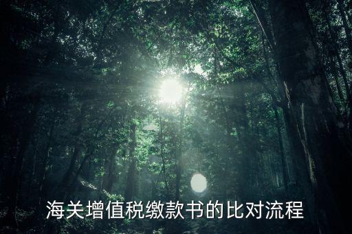海關(guān)繳款書(shū)如何比對(duì)，海關(guān)進(jìn)口增值稅準(zhǔn)用繳款書(shū)的數(shù)據(jù)采集和比對(duì)