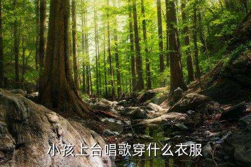 如何稅服小孩上臺表演，小孩上臺唱歌穿什么衣服