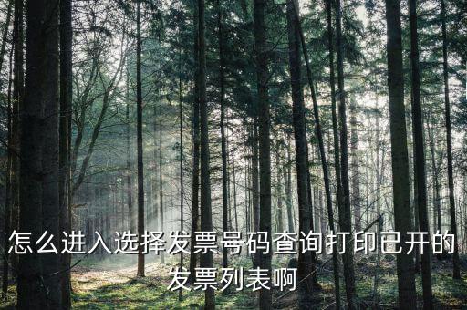 如何根據(jù)發(fā)票號(hào)碼查詢，如何通過發(fā)票代碼和號(hào)碼查詢發(fā)票具體信息