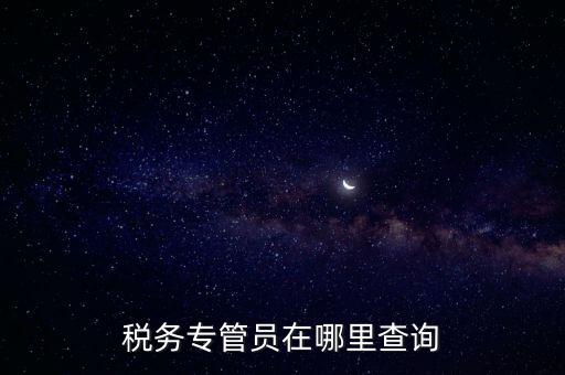 如何在湖南稅務(wù)網(wǎng)站查找稅管員，如何在網(wǎng)上查詢國稅專管員
