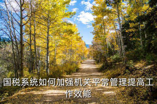 國(guó)稅如何加強(qiáng)對(duì)集中辦公區(qū)管理辦法，國(guó)稅系統(tǒng)如何加強(qiáng)機(jī)關(guān)平常管理提高工作效能