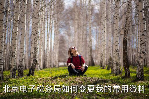 如何在北京納稅人網(wǎng)變更信息，北京電子稅務局如何變更我的常用資料