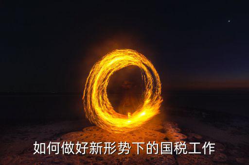 國稅如何業(yè)務(wù)專家，如何做好新形勢下的國稅工作