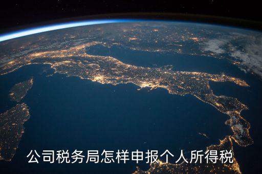 國(guó)稅局如何繳納個(gè)稅，網(wǎng)上稅務(wù)局如何交個(gè)人所得稅呢