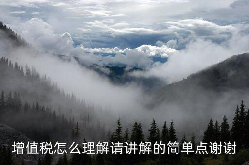 納稅人如何認識增值，增值稅的理解