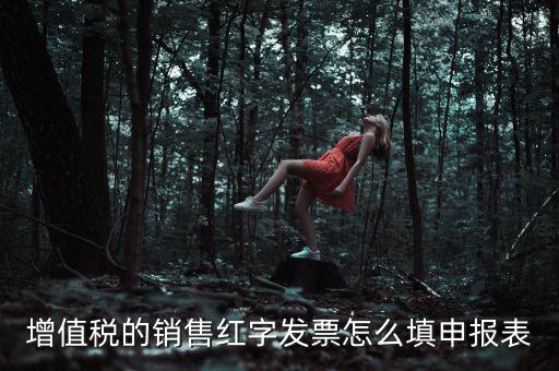 紅字開票金額如何填寫增值稅申報表，紅字發(fā)票如何填寫增值稅報表二
