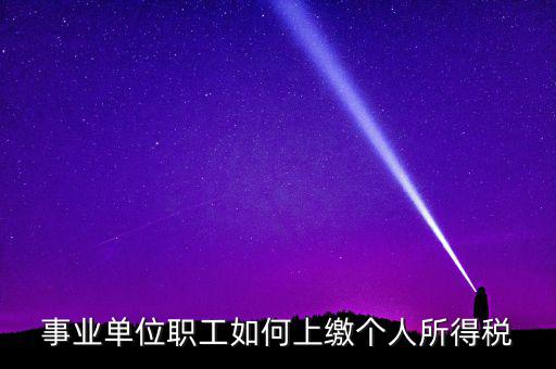 事業(yè)單位如何補繳個稅，事業(yè)單位補發(fā)工資個人所得稅如何繳納