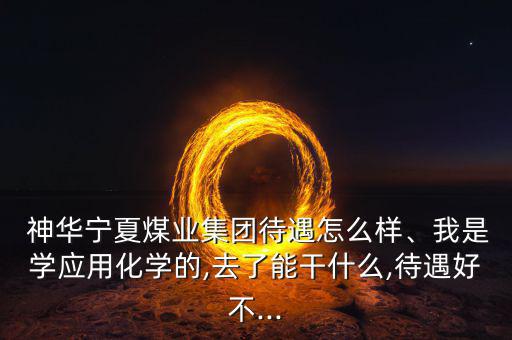  神華寧夏煤業(yè)集團(tuán)待遇怎么樣、我是學(xué)應(yīng)用化學(xué)的,去了能干什么,待遇好不...