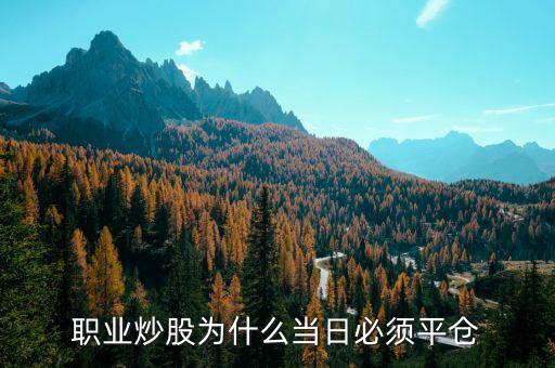 股票狂跌為什么要平倉，股票平倉是什么意思啊