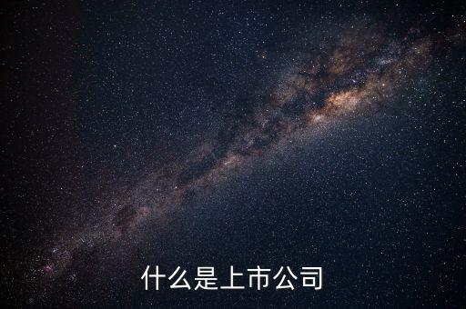 上市公司代表什么，上市公司什么意思