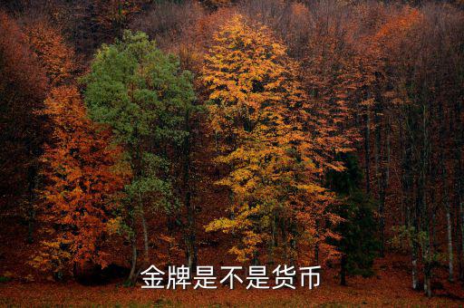 為什么奧運金牌不是貨幣，奧運金牌是貨幣嗎