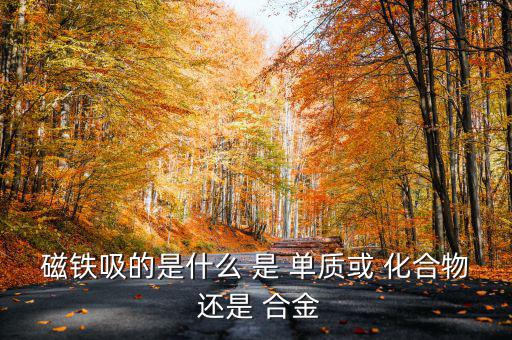 磁鐵吸財是什么意思，磁鐵吸的是什么 是 單質(zhì)或 化合物 還是 合金