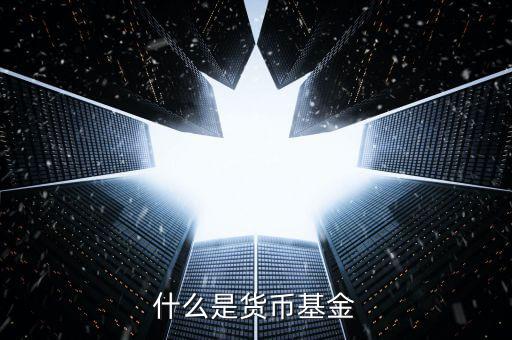 什么是貨幣基金，貨幣基金指的是什么