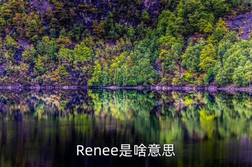 咨信是什么意思，Renee是啥意思