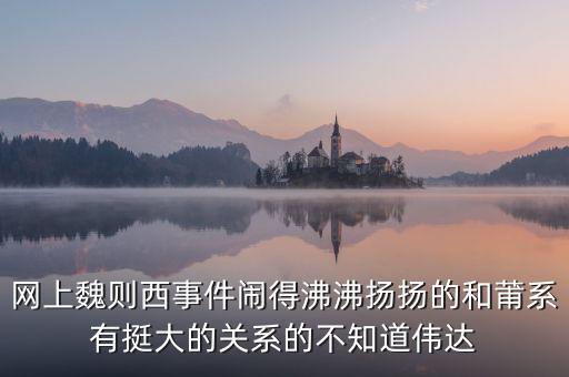 魏則西事件說明了什么，魏則西百度推廣事件是怎么回事