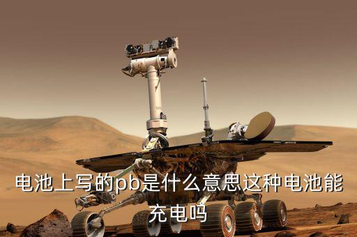 什么是鋯質(zhì)電池，電池上寫的pb是什么意思這種電池能充電嗎
