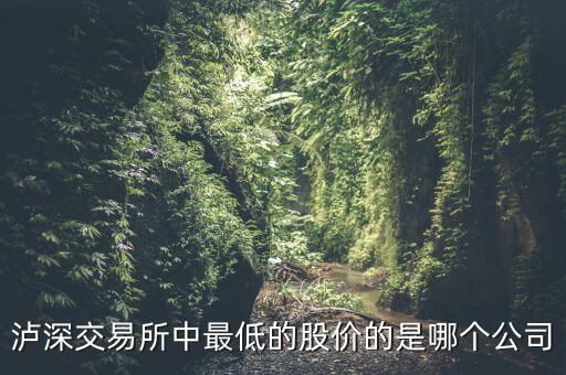 瀘a最便宜的股是什么股，A股最便宜的股票是什么股