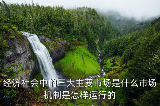 經(jīng)濟學中的主要市場是什么，宏觀經(jīng)濟學 兩大市場是什么