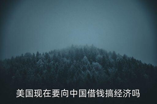 美國(guó)什么時(shí)候向中國(guó)借錢，美國(guó)向中國(guó)借了多少錢