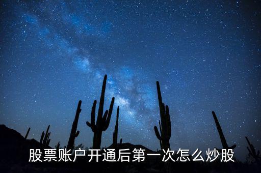  股票賬戶(hù)開(kāi)通后第一次怎么炒股