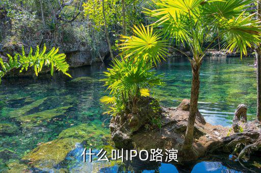 什么叫ipo路演，什么叫IPO路演